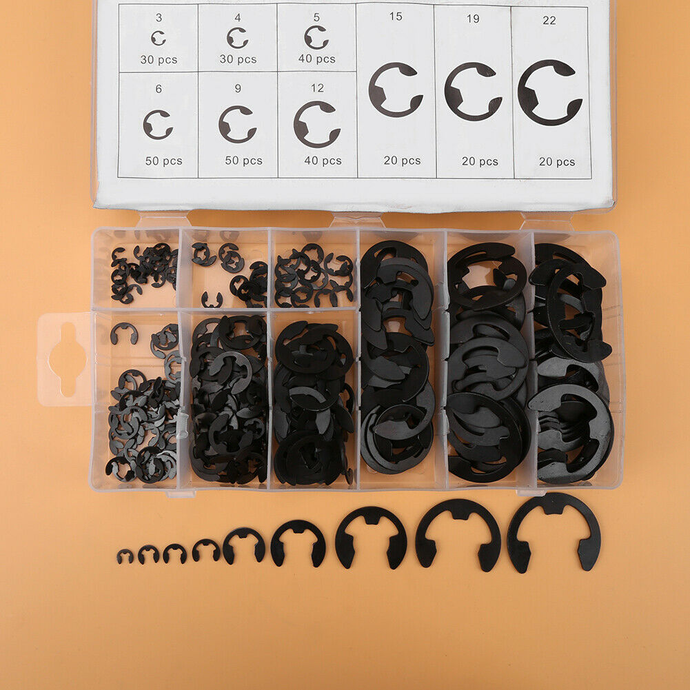Anelli elastici seeger tipo e rondelle anello elastico e-clip 300pz