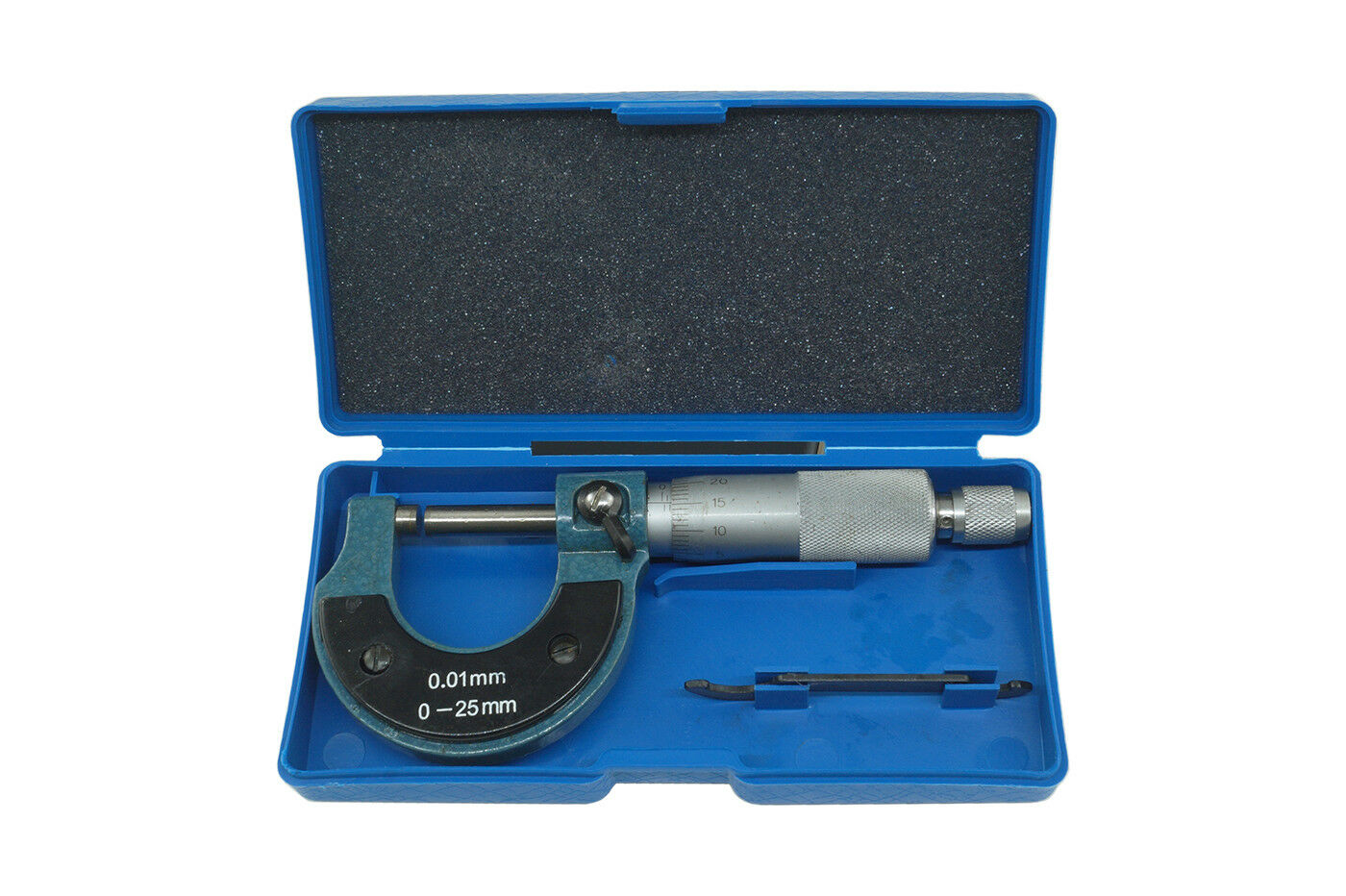 Calibro millesimale micrometro manuale misuratore da 0,01-25mm