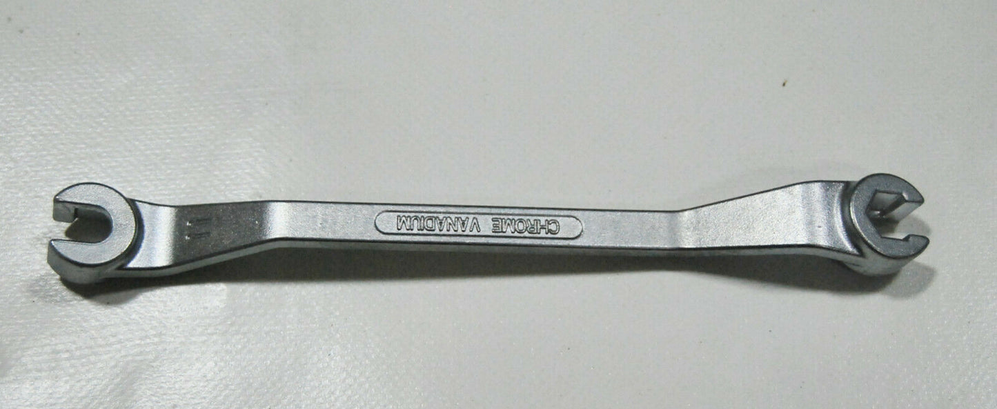 Chiave doppia chiavi iniettori tubi dadi esagonale officina 10 11 piegata
