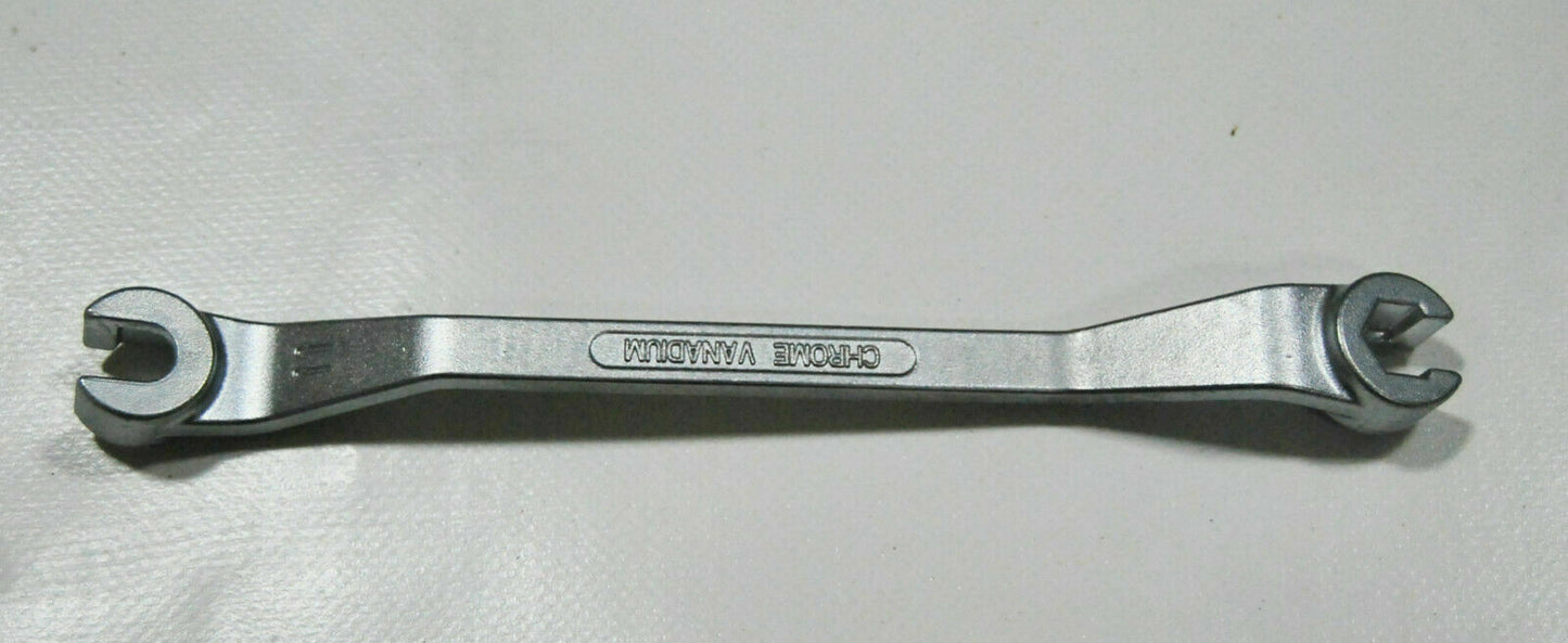 Chiave doppia chiavi iniettori tubi dadi esagonale officina 14 17 piegata 180