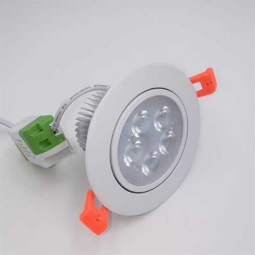 Faretto led 5w-7w da incasso diametro 109 mm orientabile trasformatore incluso 9w o 12w da diametro 138 mm