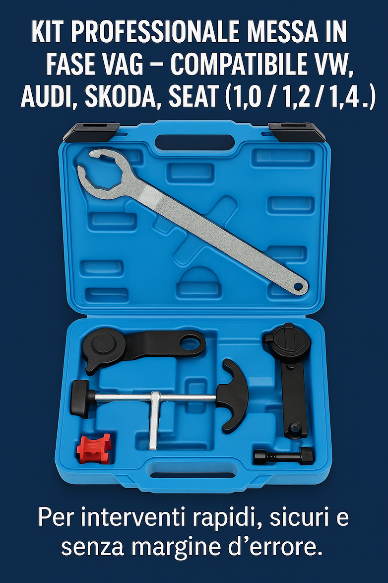 Kit professionale messa in fase vag – compatibile vw, audi, skoda, seat (1.0 / 1.2 / 1.4 l)
