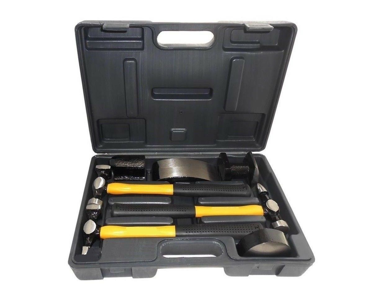 Kit riparazione carrozzeria auto furgone veicolo kit attrezzi manutenzione auto dolly martello accia