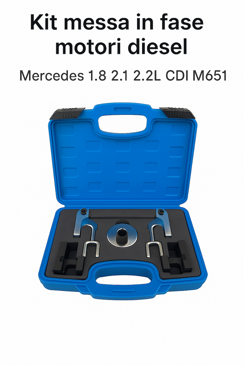 Kit messa in fase motori diesel mercedes 1.8 2.1 2.2l cdi m651