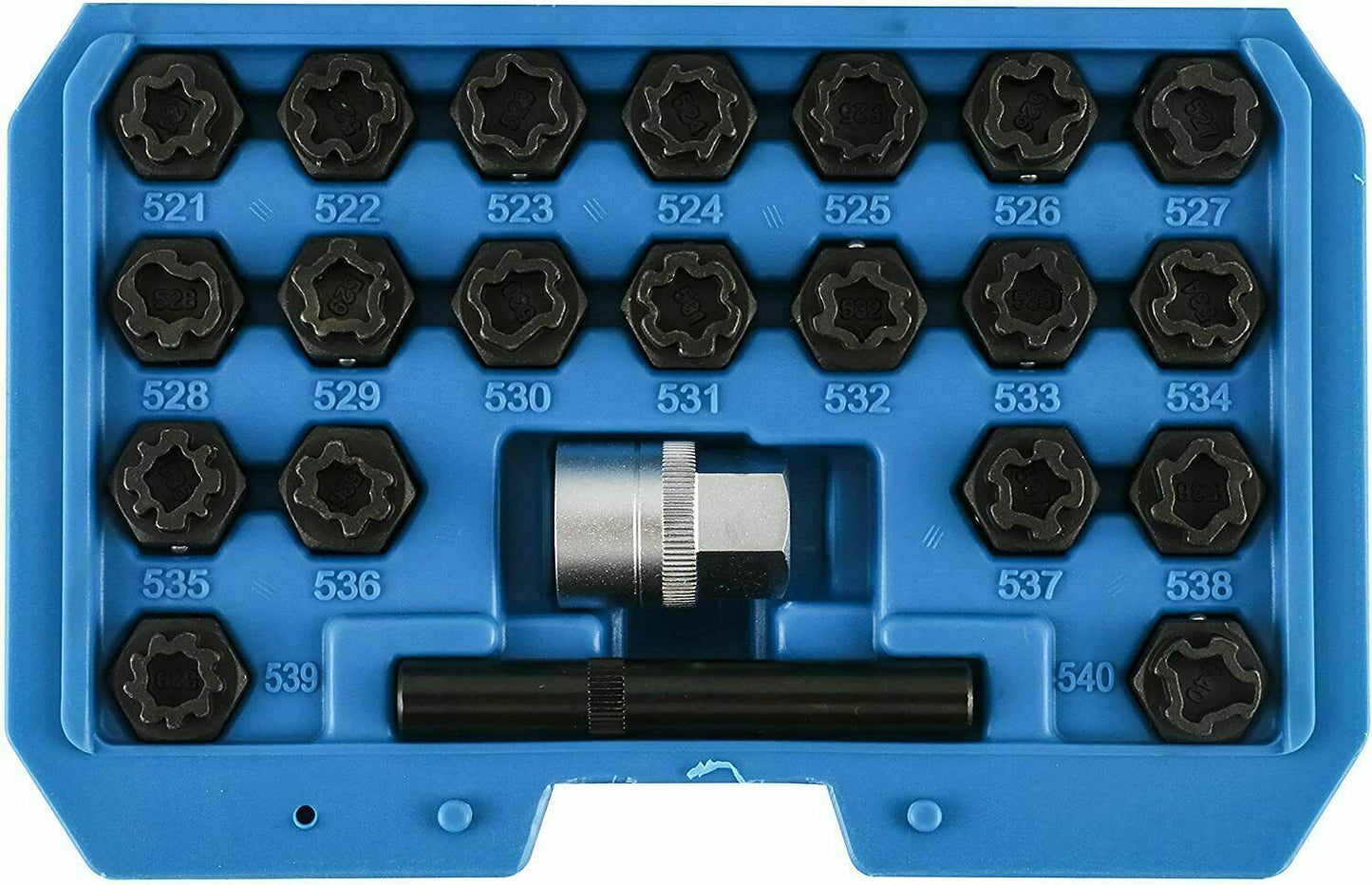 Kit rimozione perni bussole sicurezza ruote cerchi lega antifurto audi