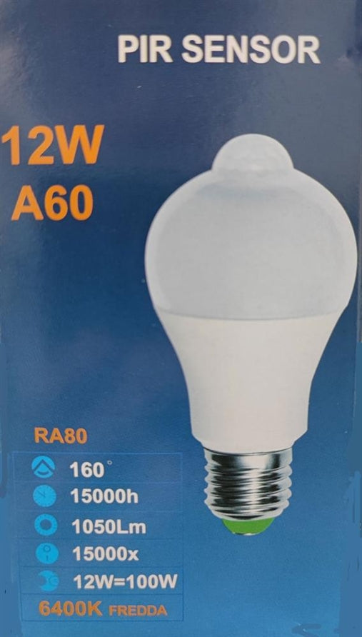 Lampadina led con sensore