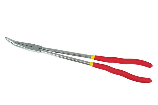 Pinza becco lungo punta curva extra lunga 40 cm