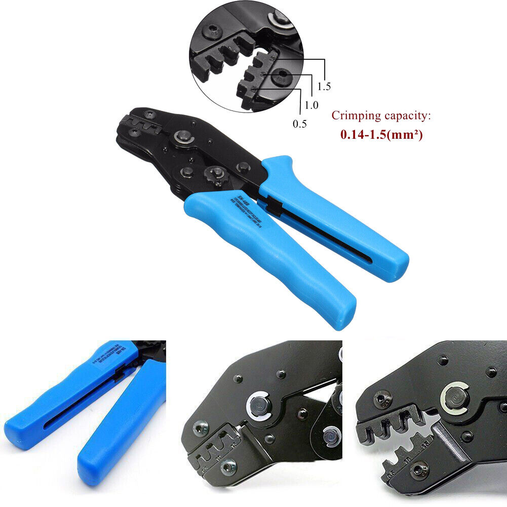 Pinza crimpatrice per terminali awg26-16 0.14-1.5 mm²