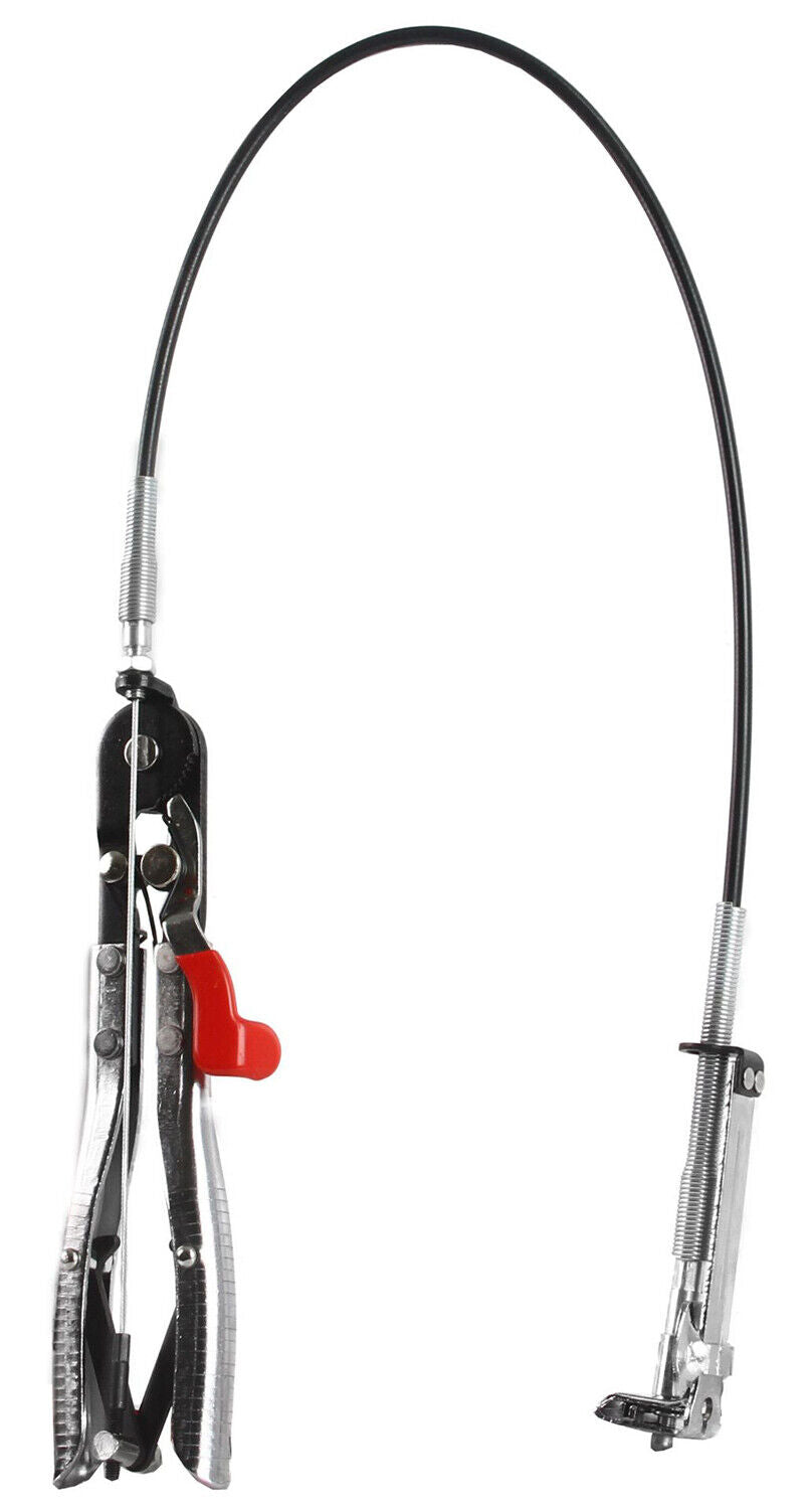 Pinza per fascette flessibile lunga con prolunga 655 mm tubi manicotti auto
