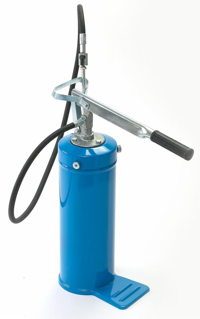 Pompa manuale per grasso completa capacità 8kg