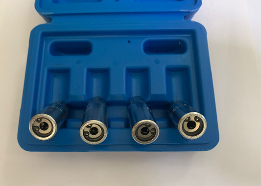 Set 4 pz estrattori prigionieri rullo vite perni estrattore 1/4 2,5 3 3,5 4