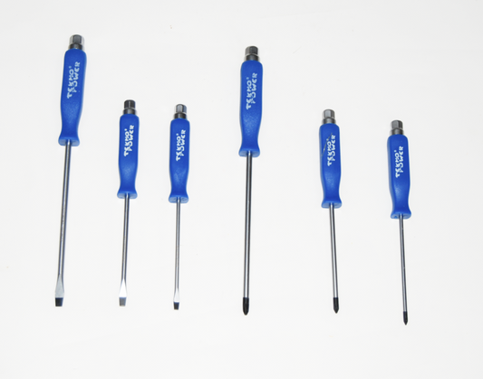 Set cacciaviti 6 pz giraviti piatto croce cacciavite punta magnetica