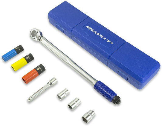 Set chiave dinamometrica 1/2" i 28-210 nm i i bussole a impatto 17 19 21mm