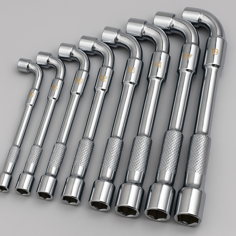 Set di chiavi a pipa 8 pezzi – robuste, precise e pronte per l’officina