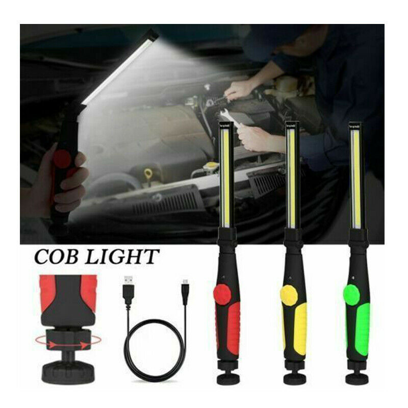 Torcia lampada faro da lavoro 400-800l portatile led ricaricabile officina pesca
