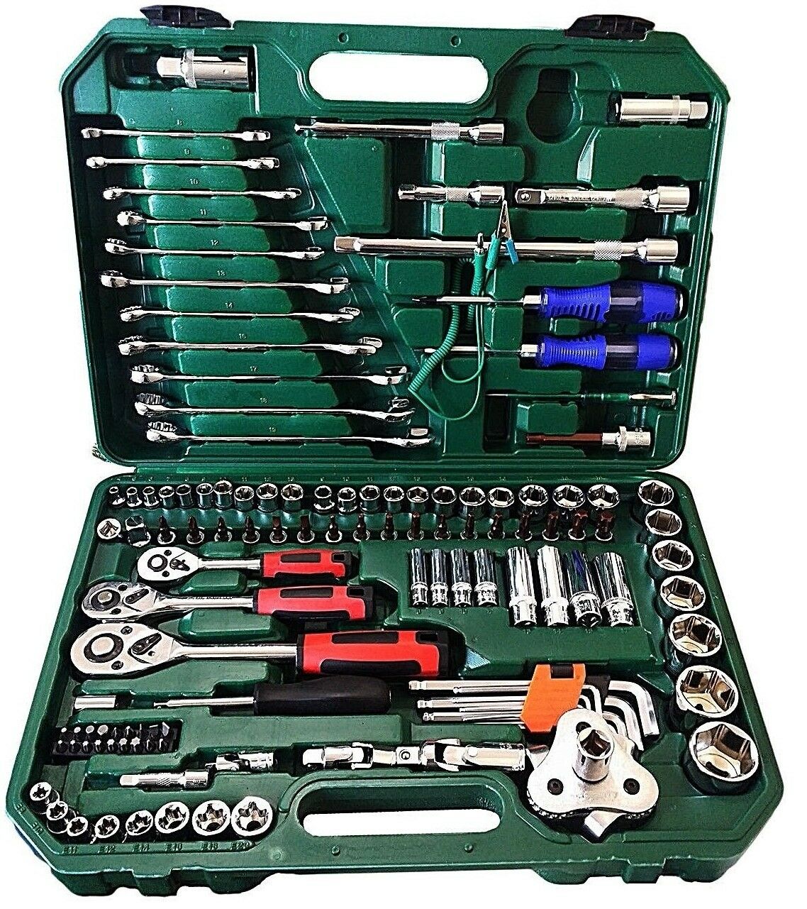 Valigia cassetta attrezzi da lavoro completa kit utensili set 121 pz