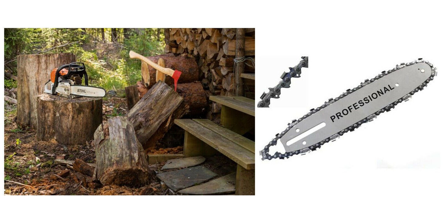 Kit Barra e Catena di ricambio 12" per Motosega a batteria