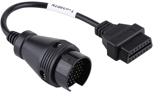 38 pin to obdii 16 pin connettore cavo diagnostico adattatore per camion iveco con interfaccia femmina a 38 pin