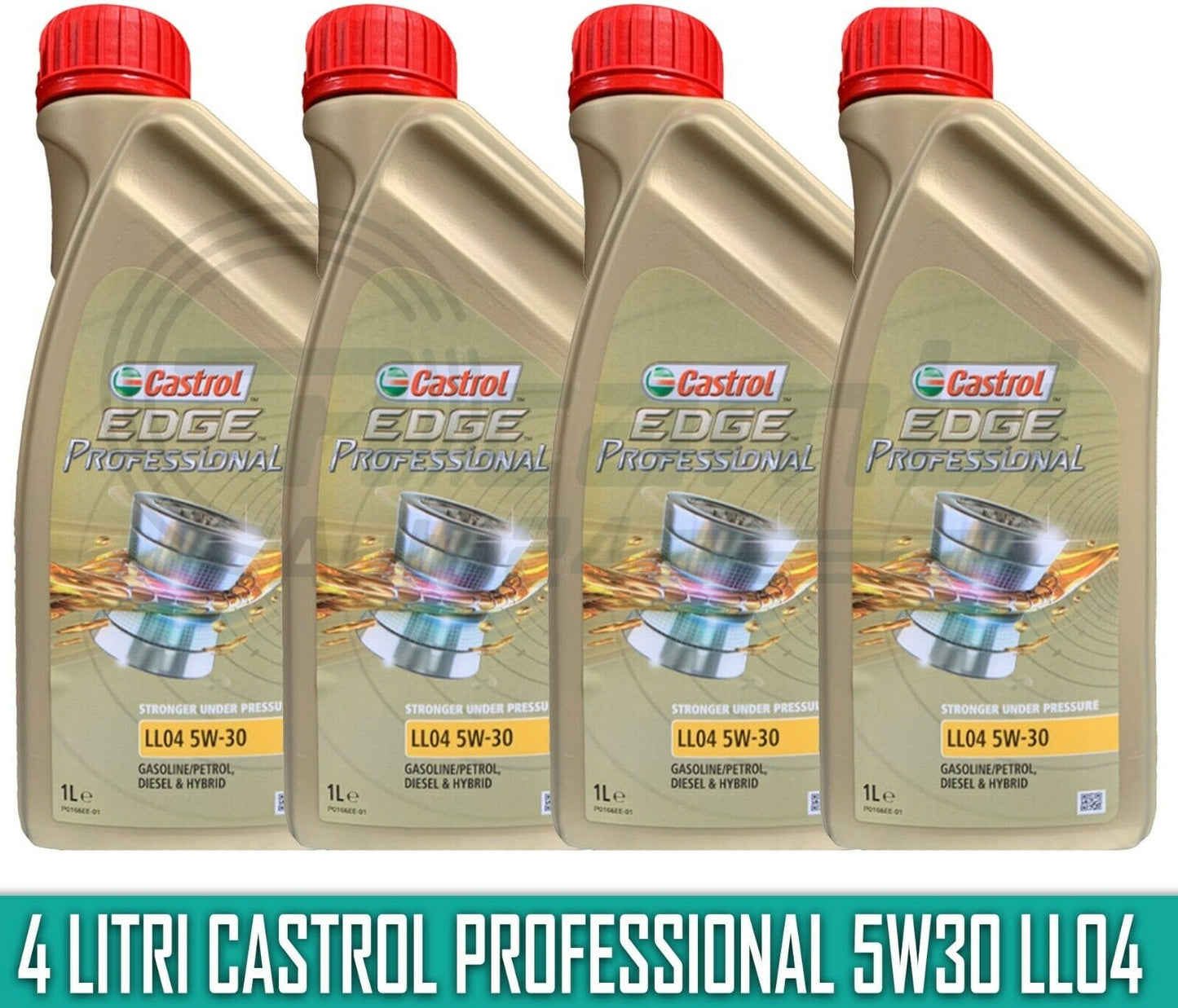 4 litri olio motore castrol edge 5w30 professional ll04 vw audi bmw