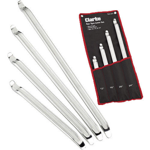 4 leve smontagomme pneumatici 30-40-50-60 cm acciaio forgiato