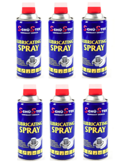 6 pz spray olio lubrificante sbloccante anticorrosivo simile svitol da 400ml