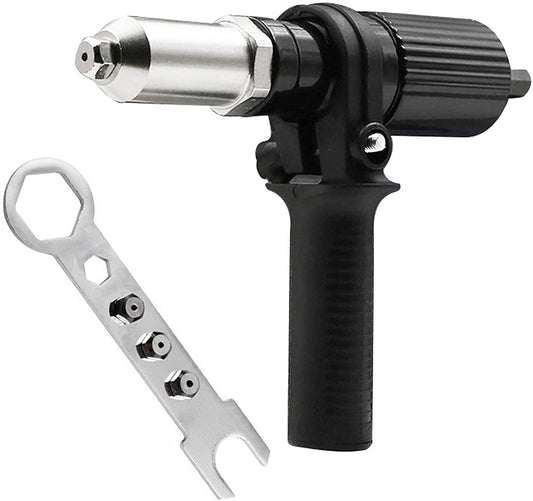 Adattatore per pistola rivetto elettrico con impugnatura antiscivolo