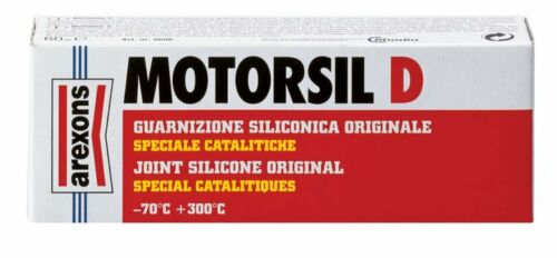 Arexons motorsil d 60gr rossaguarnizione siliconica per motore mastice