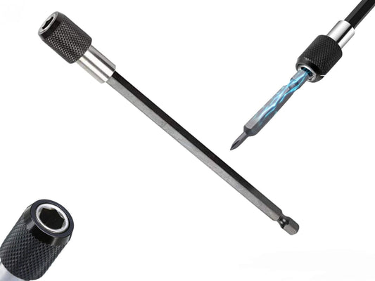 Asta prolunga magnetica porta inserti cacciaite da 150mm per trapano e avvitatore