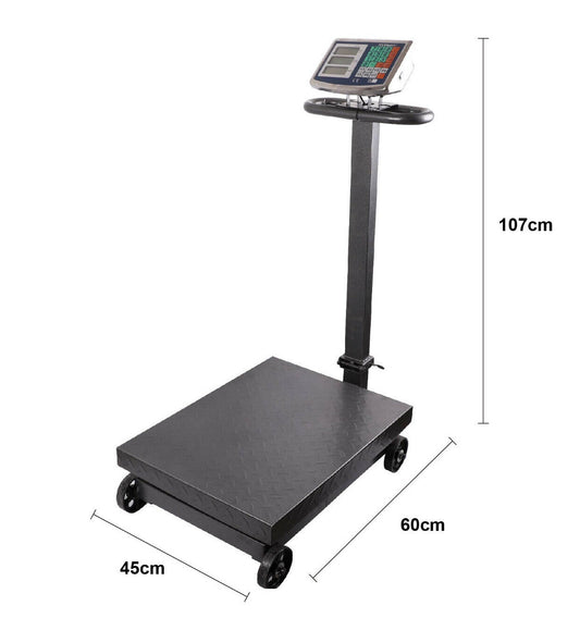 Bilancia bilico elettronica digitale professionale 500 kg con display