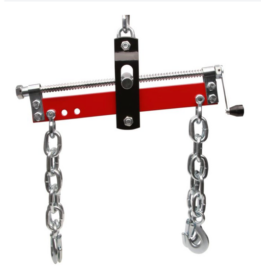 Bilanciere gruetta officina posizionatore sollevamento motore 680 kg