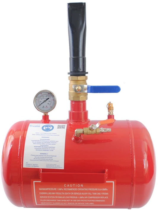 Booster per gonfiaggio pneumatici 20l
