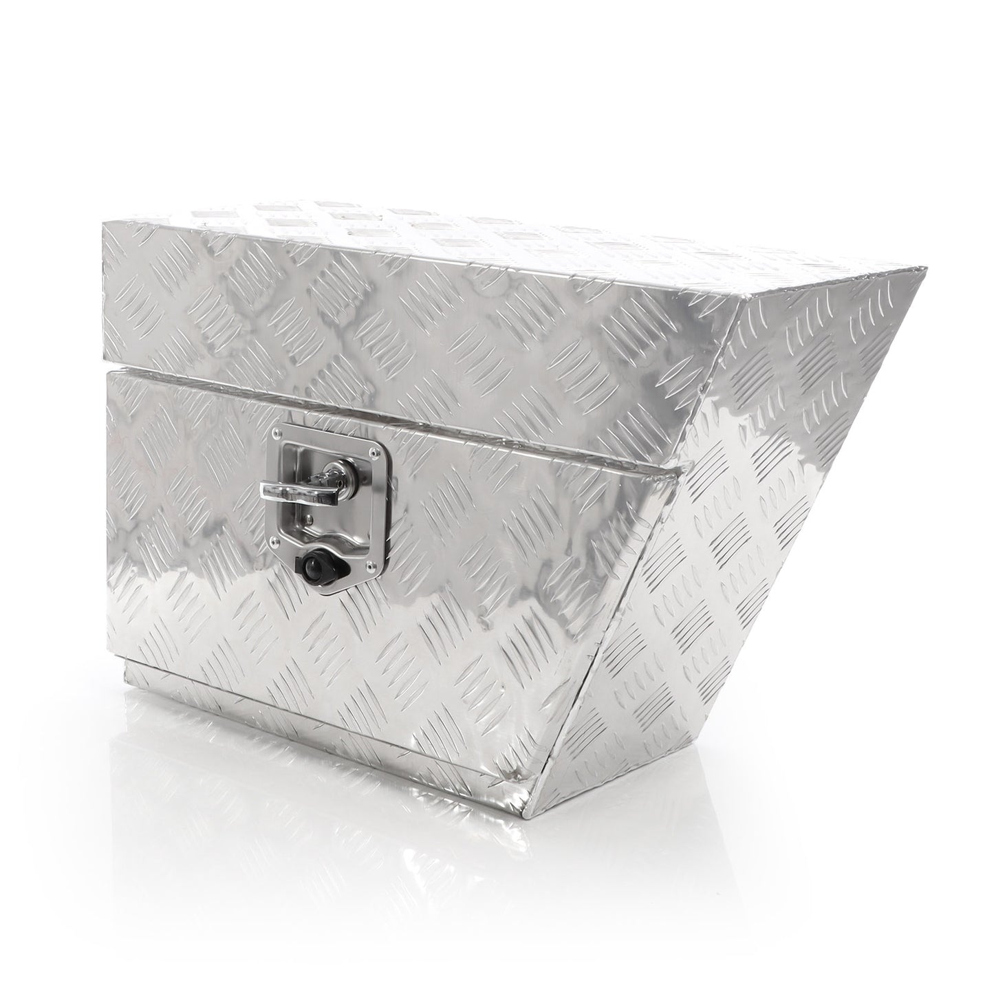 Cassetta porta attrezzi camion, alluminio 60x25x40cm max 50 l gavone sottoscocca