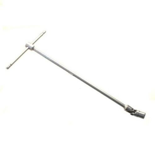 Chiave a bussola snodabile con manico scorrevole a "t" lunga 45cm in acciaio