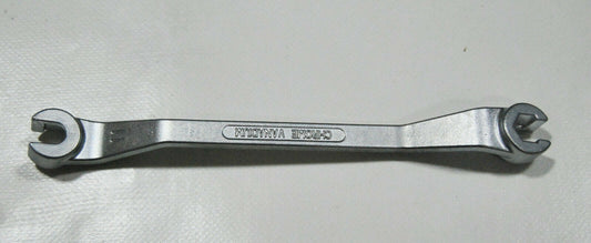 Chiave doppia chiavi iniettori tubi dadi esagonale officina 10 11 piegata