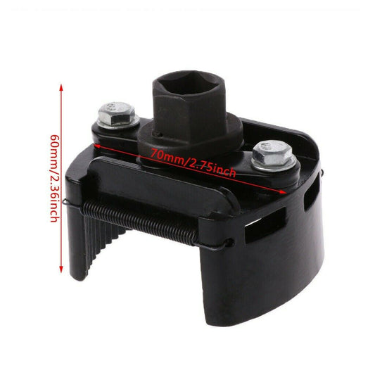 Chiave per filtro olio regolabile 60-80mm attacco 1/2