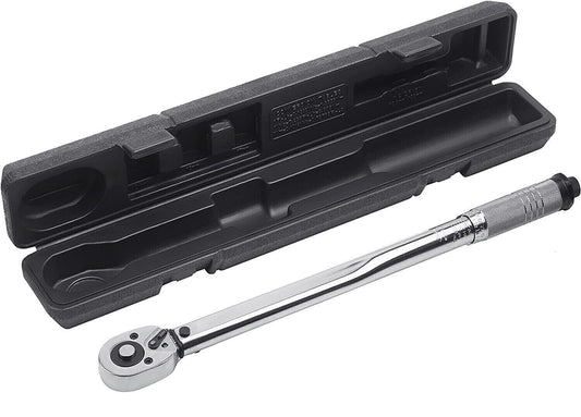 Chiave professionale dinamometrica cricchetto 1/4'' 5-25 nm per serraggio reversibile 270mm