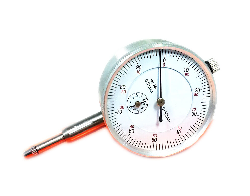 Comparatore centesimale a orologio 0-10mm risoluzione 0,01mm per base magnetica