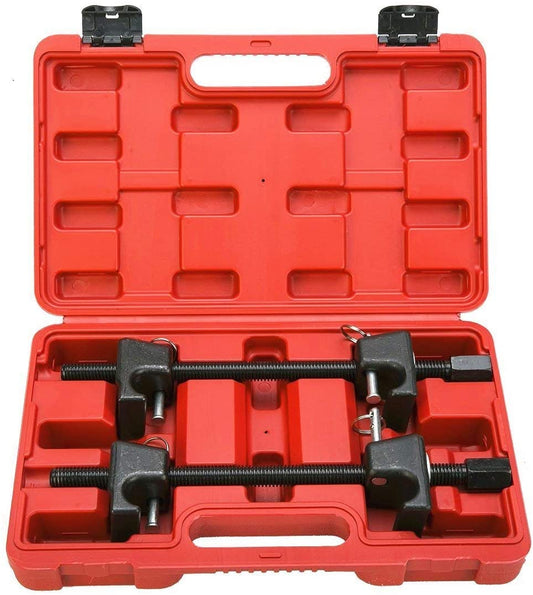 Compressore molla elicoidale 2 pezzi per puntelli ammortizzatore macpherson kit