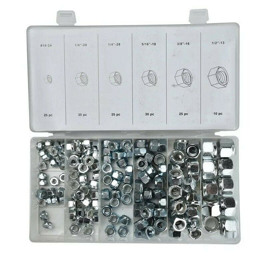 Controdado kit 100 pezzi diverse misure in box raccoglitore con guarnizione
