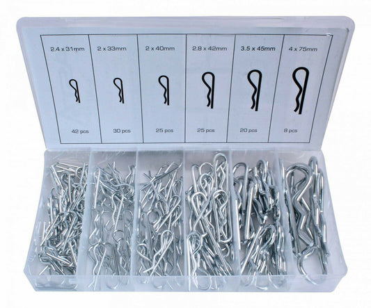 Coppiglie di sicurezza fermi perni anelli di bloccaggio 150pz clips coppiglia