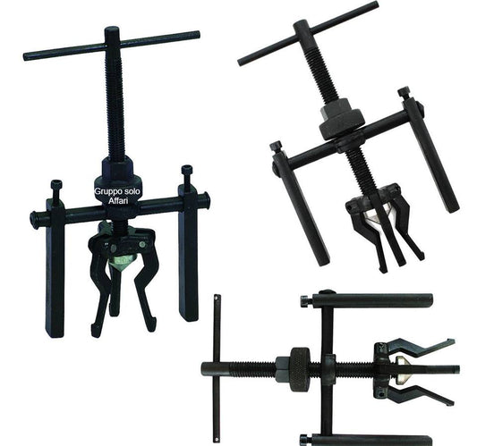 Estrattore cuscinetti interni barra t 1/2"-2" 3 braccia a vite da 1/2" a2"
