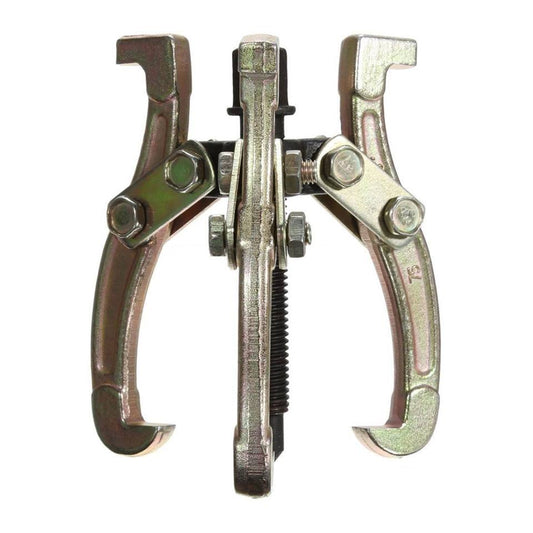 Estrattore per cuscinetti o pulegge meccanici a tre griffe reversibile per auto da 200 mm