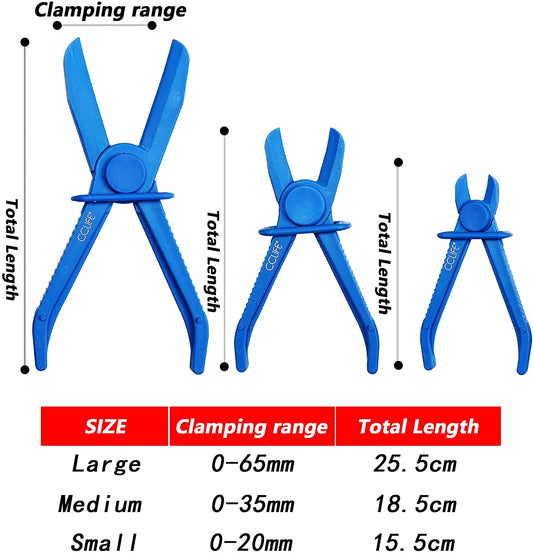 Kit 3 pezzi pinze stringitubo fascetta