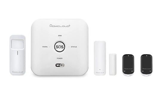 Kit antifurto wireless 10g homcloud wi-fi + gsm