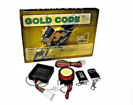 Kit antifurto allarme per moto universale sirena 125 db con telecomando