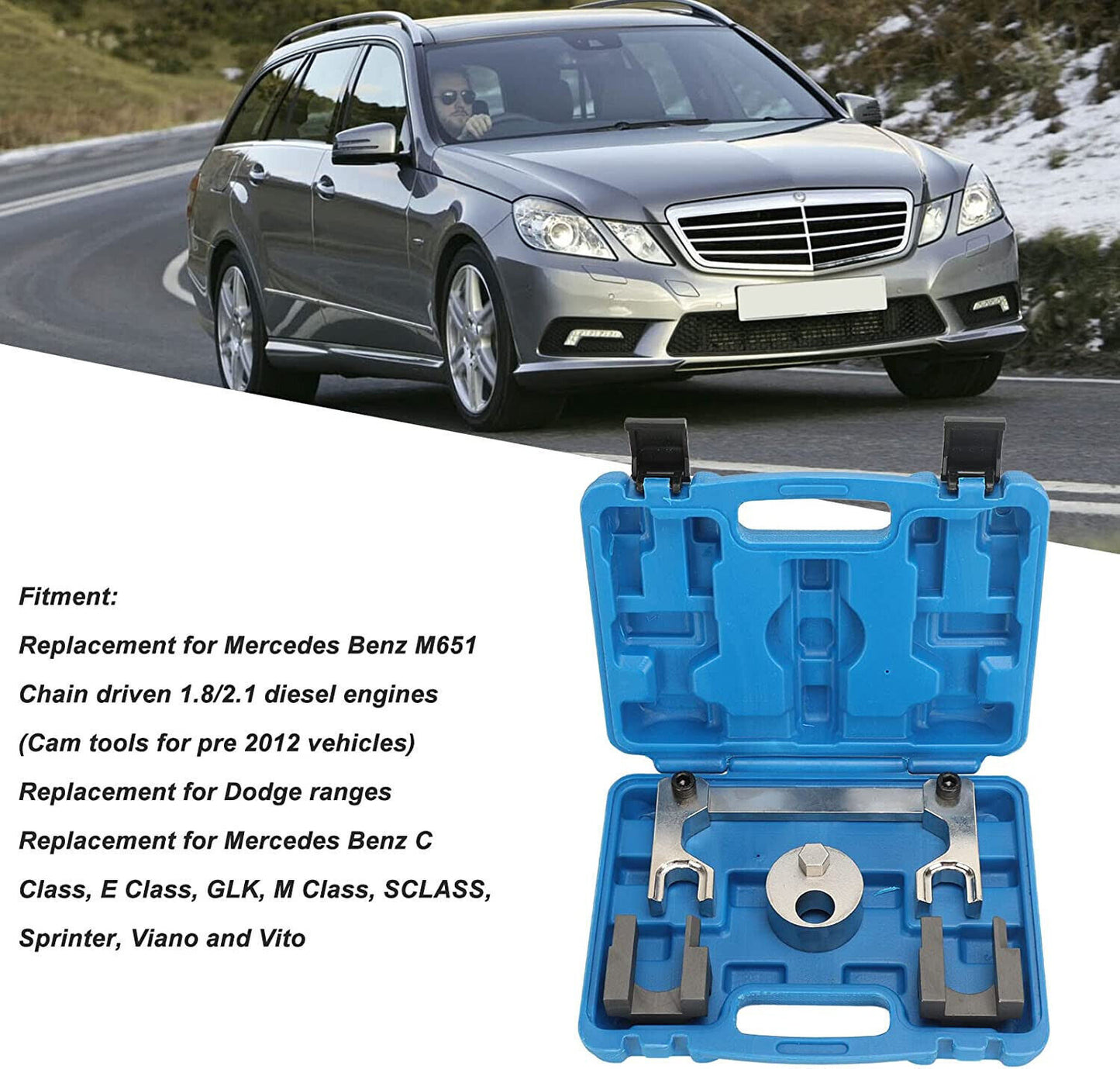 Kit messa in fase mercedes allineamento di bloccaggio 1.8 2.1 2.2 cdi diesel m65
