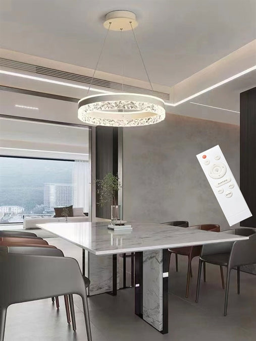 Lampadario a led con luci incorporate v613