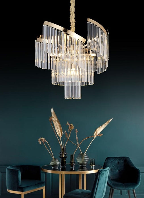 Lampadario di cristallo 6xg9 e14v702-550