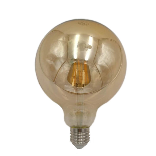 Lampadina led e27 6w modello g125 oro
