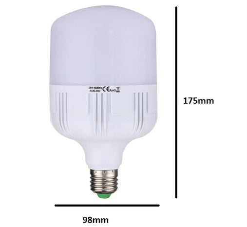 Lampadina a led e27 attacco grosso globo led